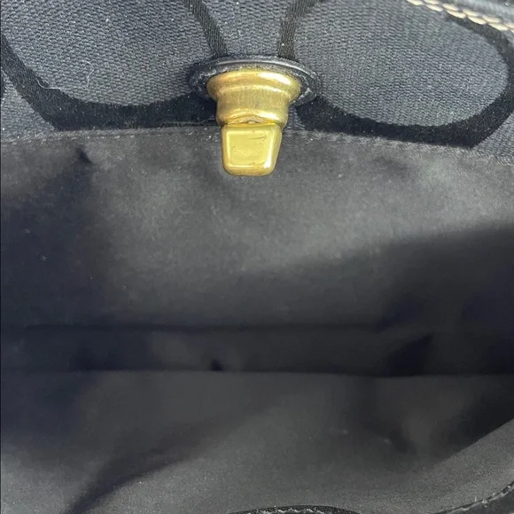 Coach y2k black Signature Hamptons Satchel bag - Picture 9 of 11